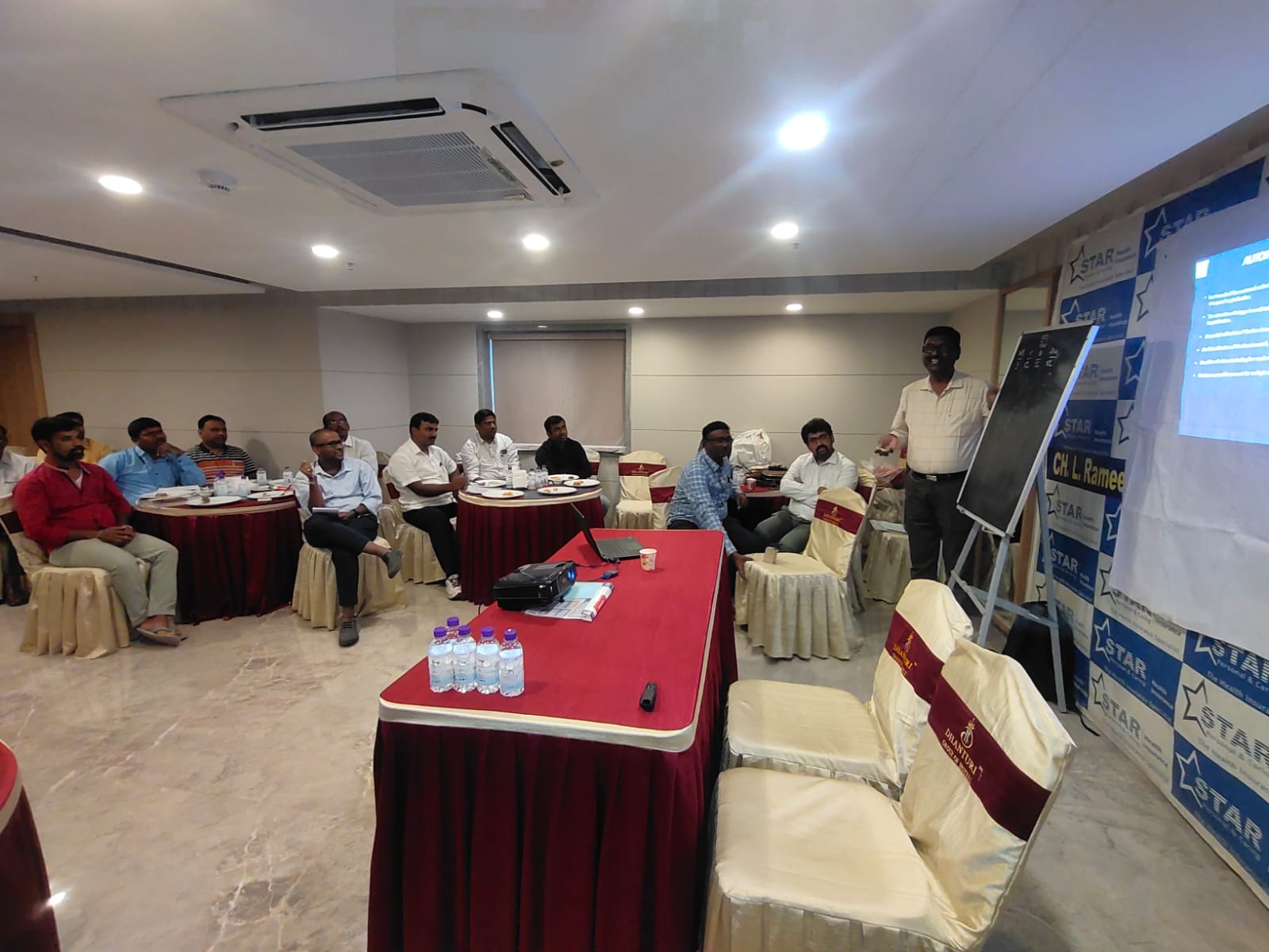 Huddle presentation